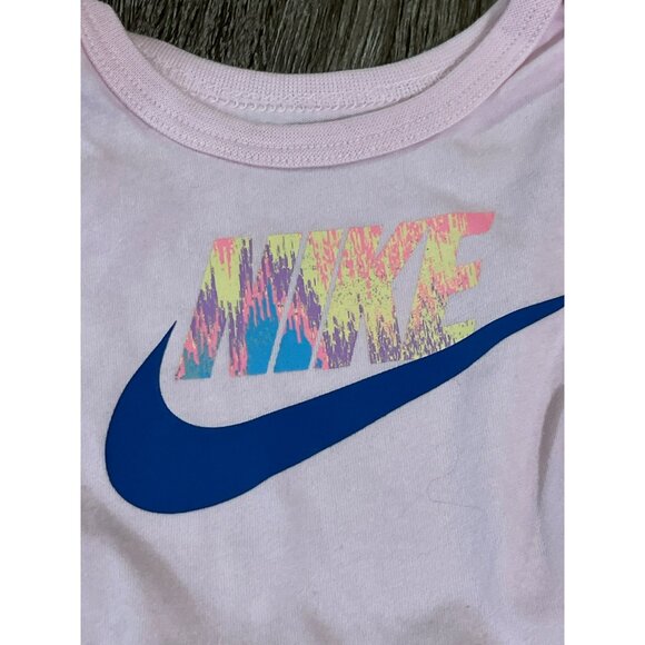 Nike Baby Girl 2-Piece Set Pink Onesie & Tie-Dye Leggings 6M NWT - Picture 3 of 5
